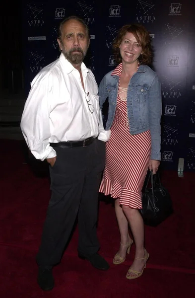 Tommy Chong and his Daughter Prescious — Stock Photo, Image