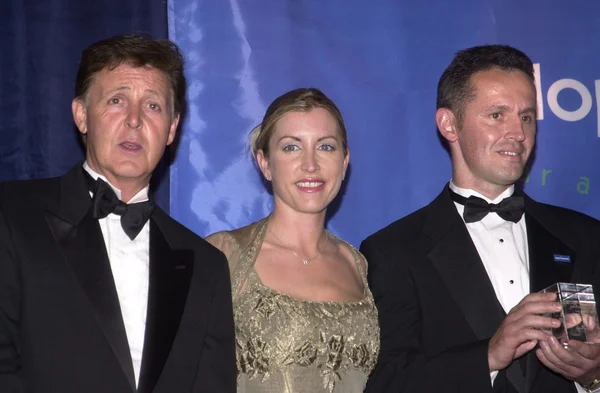 Paul Mccartney, Heather Mills, Radosav Zikovic — Zdjęcie stockowe