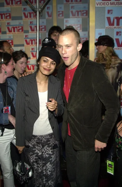 Shannyn sossamon ve heath ledger — Stok fotoğraf