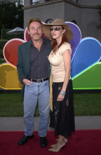 Danny bonaduce und frau gretchen — Stockfoto