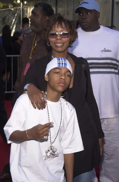 Lil Bow Wow and mom — Stock Photo, Image