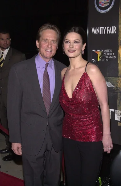 Michael Douglas y Catherine Zeta-Jones — Foto de Stock