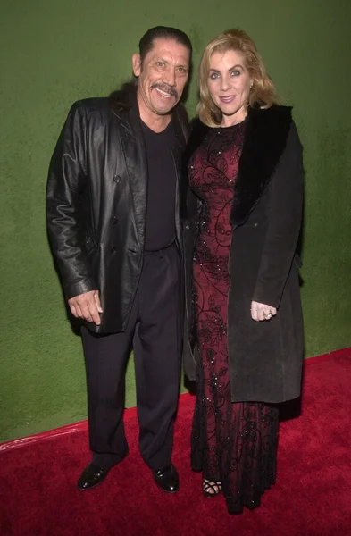 Danny trejo und ehefrau debbie — Stockfoto