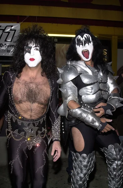 Paul stanley i gene simmons — Zdjęcie stockowe