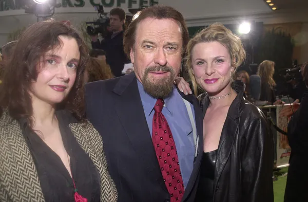 Rip Torn, Danae y Angélica — Foto de Stock