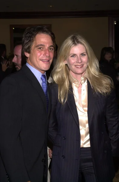 Tony Danza e sua esposa Tracy Robinson — Fotografia de Stock