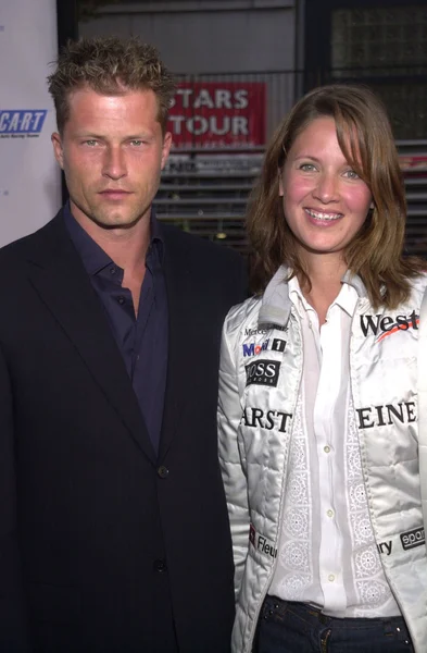 Til Schweiger and wife Dana — Stock Photo, Image