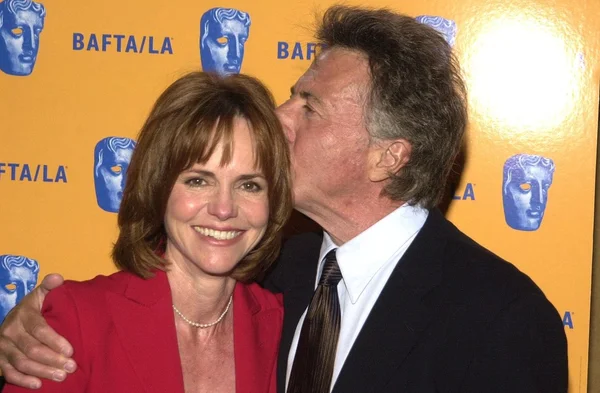 Sally Field and Dustin Hoffman — Stock Photo, Image