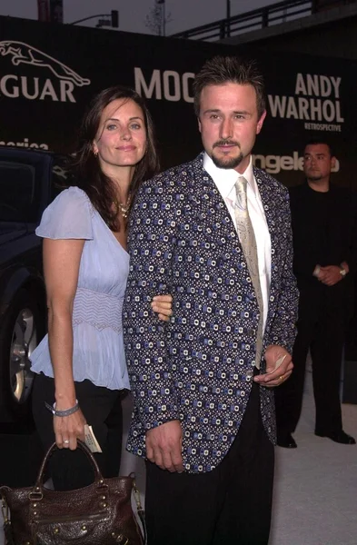 Courteney Cox and David Arquette — Stock Photo, Image