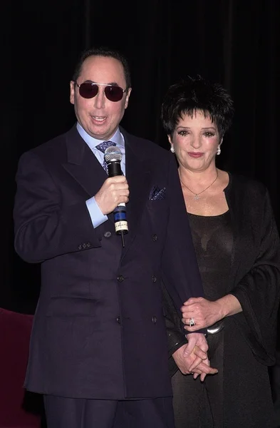 David Guest and Liza Minnelli — Stock Photo, Image