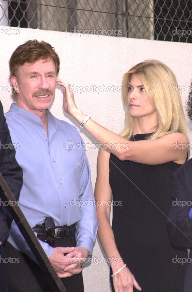 Chuck Norris and wife Gena Stock Editorial Photo © s_bukley 17904419