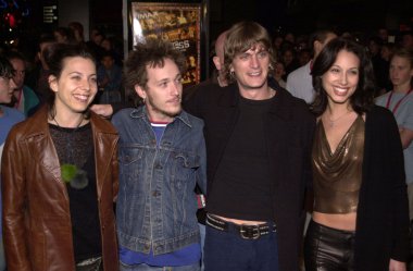 Moon Unit Zappa, Paul Doucette, Rob Thomas and wife