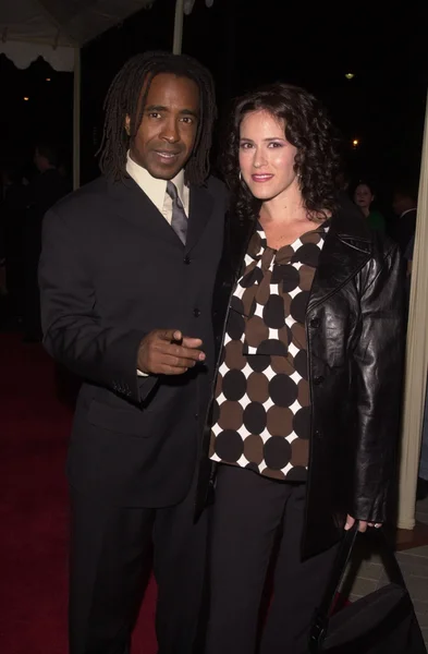 Tim Meadows og Michelle - Stock-foto