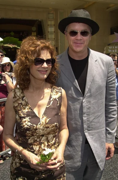 Susan sarandon i tim robbins — Zdjęcie stockowe