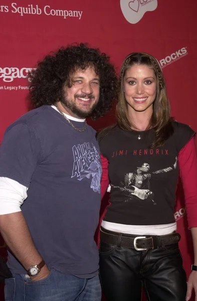 Joe Reitman and Shannon Elizabeth — Stock Photo, Image