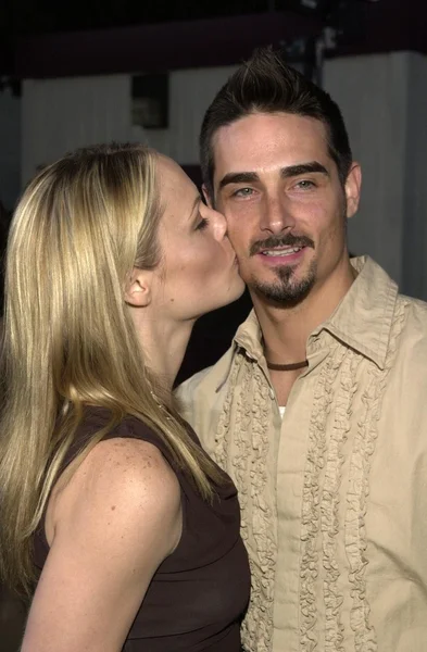 Kevin Richardson and wife Kristen — Stock Photo, Image
