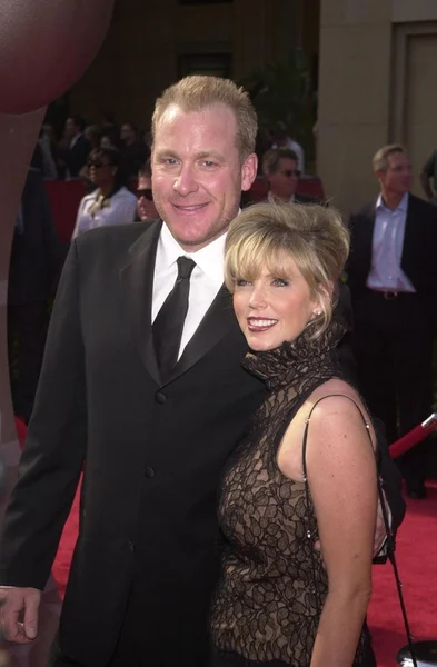 Curt Schilling and wife — Stock Photo, Image