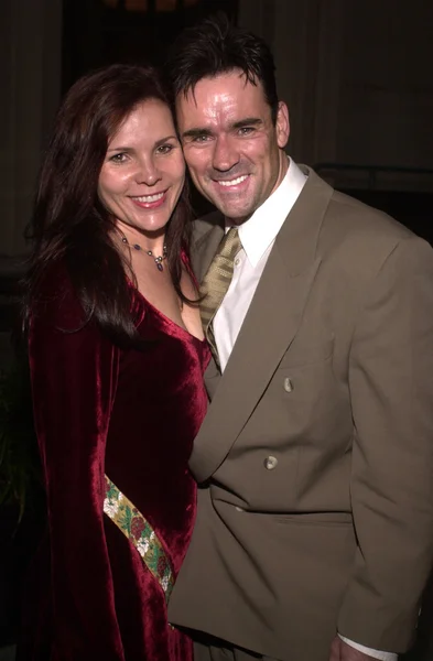 Trevor Goddard e sua esposa Ruthann — Fotografia de Stock