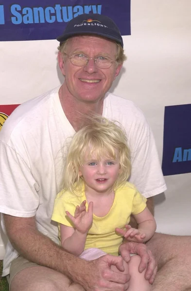 Ed Begley Jr. e filha Hayden — Fotografia de Stock