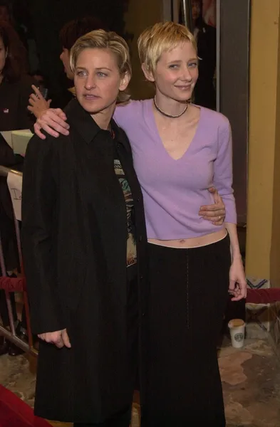 Ellen Degeneres y Anne Heche — Foto de Stock