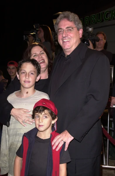 Harold Ramis e la famiglia — Foto Stock