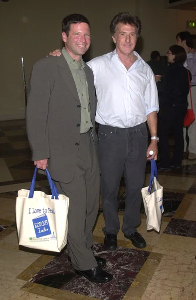 Dustin Hoffman y su hijo David —  Fotos de Stock