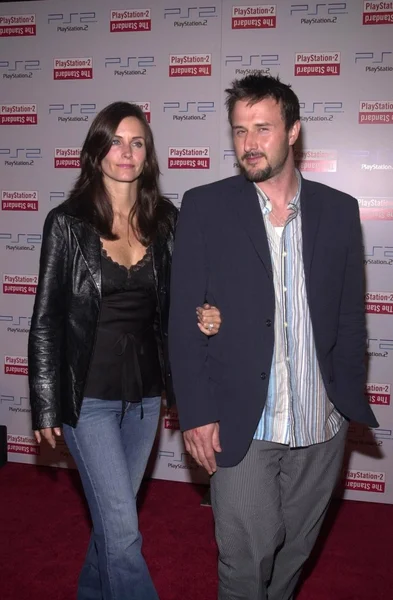 Courteney Cox ja David Arquette — kuvapankkivalokuva