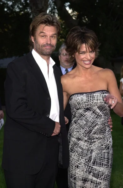 Harry Hamlin and Lisa Rinna — Stock Photo, Image