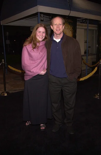 Ron Howard and daughter Paige — Stock Photo, Image