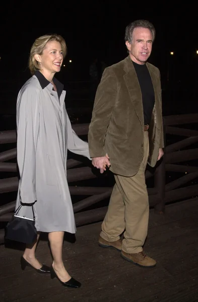 Warren Beatty y Annette Bening — Foto de Stock