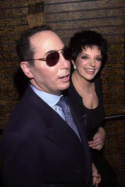 David Guest and Liza Minnelli — Stock Photo, Image