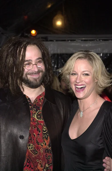 Adam Duritz and Teri Polo — Stock Photo, Image