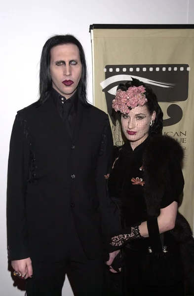 Marilyn Manson și Dita von Teese — Fotografie, imagine de stoc