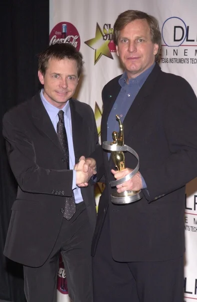 Michael j. fox och doug wick — Stockfoto