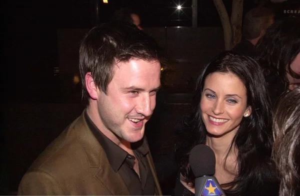 David Arquette y Courtney Cox — Foto de Stock