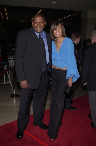 Forest Whitaker e moglie Keisha Simone Nash — Foto Stock