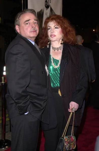 Jackie Stallone and husband — Stock Photo, Image
