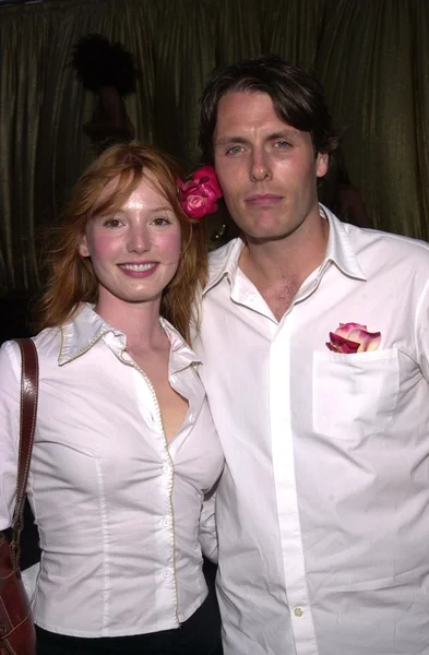 Alicia witt und datum — Stockfoto