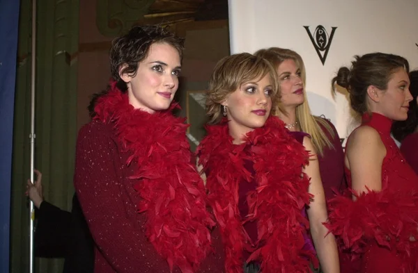 Winona Ryder, Brittany Murphy, Kirstie Alley e Diane Lane — Fotografia de Stock