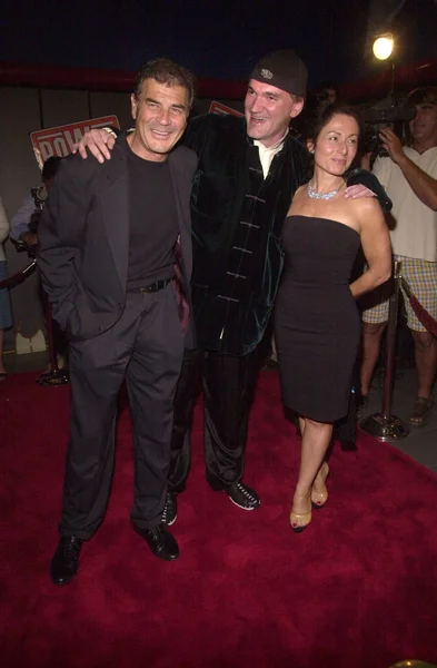 Robert Forster, Quentin Tarantino et Catherine Vallin — Photo