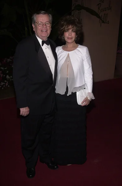 Carole bayer sager und ehemann robert a. daly — Stockfoto