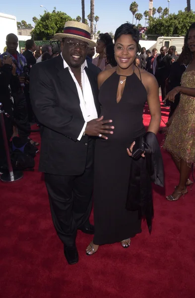 Cedrick the Entertainer and wife Lorna — Stock Photo, Image