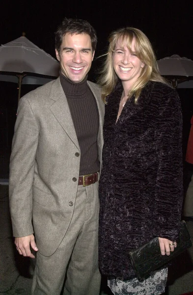 Eric McCormack ja vaimo Janet — kuvapankkivalokuva