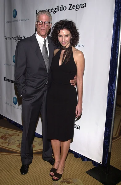 Mary Steenburgen and Ted Danson — Stock Photo, Image