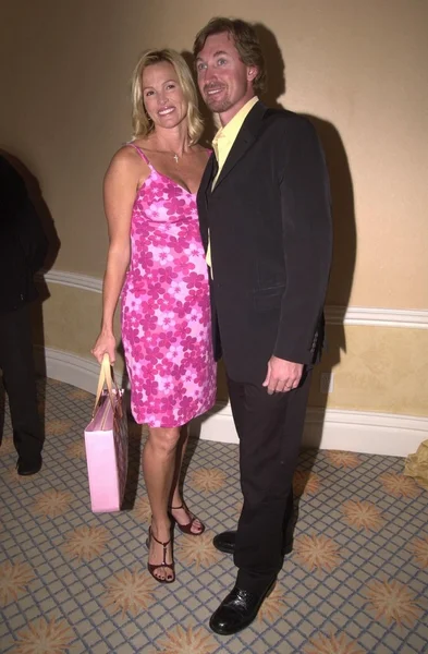 Wayne Gretsky e Janet Jones — Fotografia de Stock