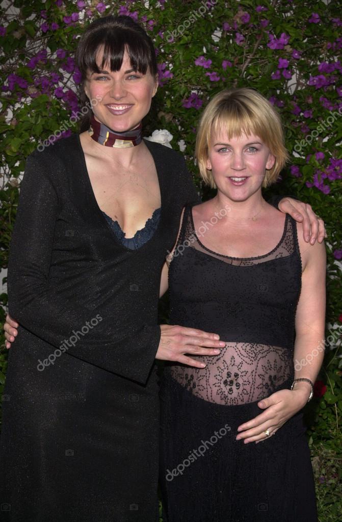 Lucy Lawless and Renee O'Connor Stock Editorial Photo © s_bukley