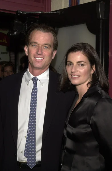 Robert Kennedy Jr. and wife — Stock Photo, Image