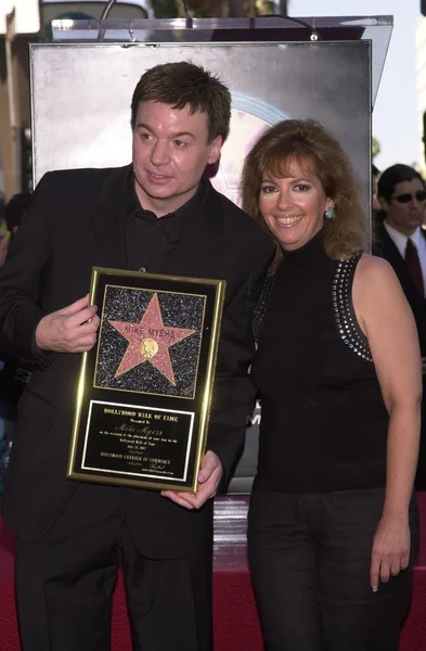 Mike myers ve melanie fisher — Stok fotoğraf