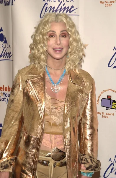 Cher na festa América Online — Fotografia de Stock
