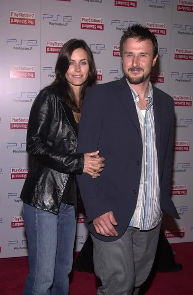 Courteney cox i david arquette — Zdjęcie stockowe